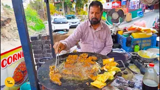 Himachali Famous Garlic Tadka Tawa Fish Fry Making In Rangas Rs. 100/- Only l Hamirpur Street Food