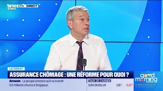 Nicolas Doze face à Jean-Marc Daniel : Assurance chômage, une réforme pour quoi ?