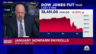 Jim Cramer on January jobs report: This is an incredible economy