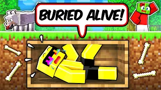 Sunny Was BURIED ALIVE in Minecraft!