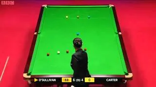 SNOOKER WSC 2012 FINAL , RONNIE O'SULLIVAN vs ALI CARTER  FRAME-11