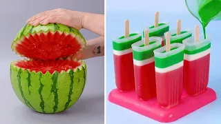 🍉🍉Top Delicious Dessert Recipes Themed WATERMELON 🍉🍉 Amazing Cake, Dessert, Ice Cream You'll Love