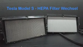 Tesla Model S - HEPA Filter Wechsel