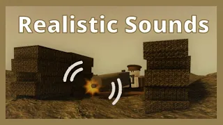 Editing Trench Warfare to sound realistic