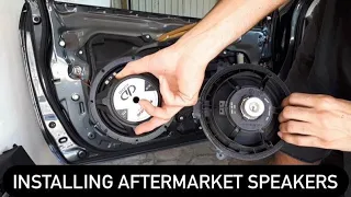 Installing Aftermarket Speakers