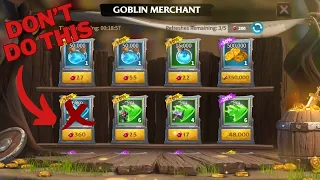CoD Goblin Market Don't Waste your Gems/ K130 #2 RSS Give Away