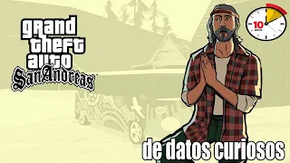 10 MINUTOS DE DATOS CURIOSOS (PARTE 2) - GTA SAN ANDREAS