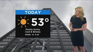 Chicago First Alert Weather: Sunny, cooler day Monday