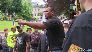 Patriot Prayer, Antifa clash; multiple arrests