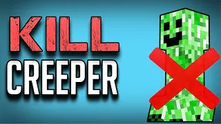 How to Kill creeper in Minecraft in hindi | kill creeper like a pro