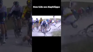 How kids see Julian Alaphilippe vs How I see him #julianalaphilippe #cycling