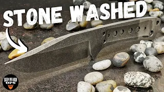 How To Stone Wash A Knife | Full Guide | Knife Making Tips