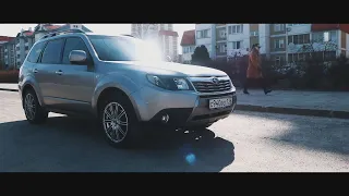 Ставим отличные колеса и черные кнопки | Subaru Forester Стукач