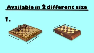 Naayaab Craft Wooden Chess Board Adult & Kids Board Game