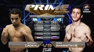 Митчелл Каду vs. Гога Шаматава | Mitchell Cadeau vs. Goga Shamatava | TKFC