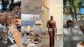 FRIENDSHIP IN YOUR 20s  | how to make new friends, strengthen your friendships and be a better one ♡