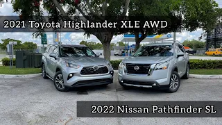 2022 Nissan Pathfinder Vs. Toyota Highlander - Which SUV is Right For Your Family