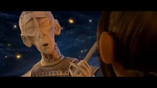 Kubo and the Two Strings but only when Raiden/Moon King is onscreen/speaking