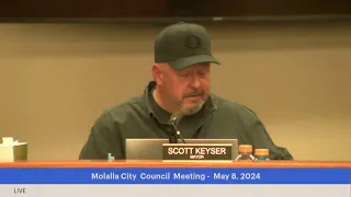 Molalla City Council Meeting- May 8, 2024