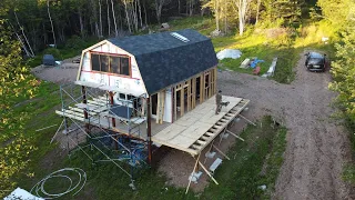 Floor Joists stretching out | Building an Off Grid House Ep.9