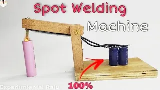 How To Make Spot Welding Machine At Home। Capacitor Welding Machine। DIY Spot Welder.