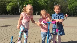 VLOG Walk with kids Mimi Lissa Alinka Malinka TV Mili Vanily