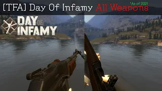 Garry's Mod [TFA] Day Of Infamy All Weapons Showcase (As of 2021)