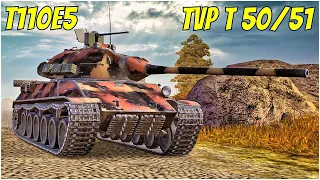 T110E5 & TVP T 50/51 ● WoT Blitz