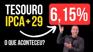 Por que Tesouro IPCA+ 29 subiu mais que o Tesouro IPCA+ 45?