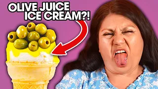 Mexican Moms Try The WEIRDEST Food Combinations