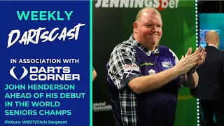 Interview: John Henderson on making his World Seniors Darts Championship debut at the Circus Tavern