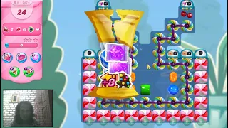 Candy Crush Saga Level 7574 - Sugar Stars, 26 Moves Completed