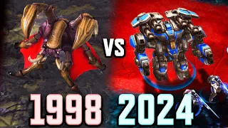 Who Wins? StarCraft 1 ZERG vs StarCraft 2 TERRAN