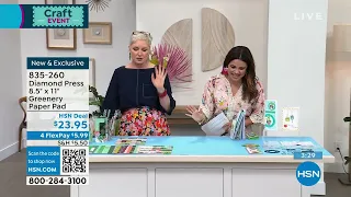 HSN | Diamond Press Crafts 05.09.2023 - 06 PM