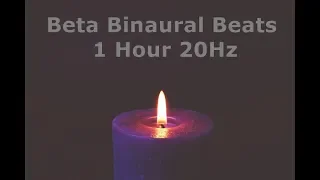 Beta Binaural Beats 1 Hour 20Hz