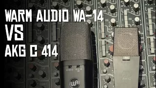 Warm Audio WA-14 VS AKG 414 (HoboRec Bul Sessions #32)