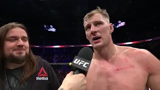 UFC Moscow: Alexander Volkov Octagon Interview