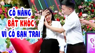 Cô nàng siêu quyến rũ BẬT KHÓC vì có bạn trai khiến MC Quyền Linh NGHẸN LÒNG I Hẹn Hò Cùng QL