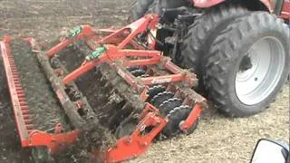 Kverneland Qualidisc - Bean Stubble