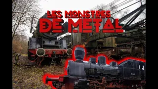 INCROYABLE DÉCOUVERTE d'anciennes locomotives Historiques abandonnées ! (Urbex)