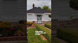 Visiting Micheal Jackson’s Childhood home Gary Indiana amazing 🤩 #shorts #foryou