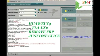 Huawei Y9 2018 FLA-LX2 Reset Frp Fastboot