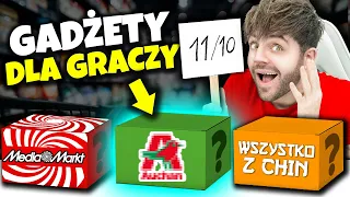 Testuje GADŻETY DLA GRACZY ze znanych sklepów! *gdzie lepsze?*