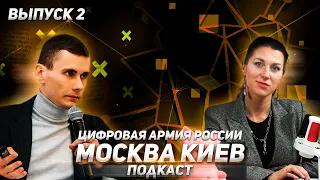 Подкаст "Москва-Киев". Простыми словами о новостях Украины | Цифровая Армия России  Выпуск 2