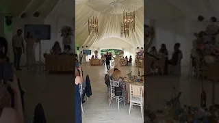 Лезгинка на лезгинской свадьбе, шоу-группа "Гордость Кавказа"