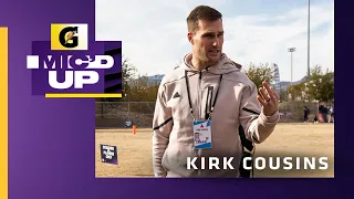 Kirk Cousins Mic'd Up for UK and Canada Flag Football Games During 2023 Pro Bowl Week