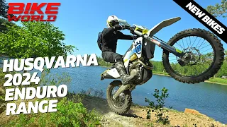 2024 Husqvarna Enduro Range In Stunning Norway