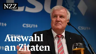 Eine Auswahl an Zitaten von Horst Seehofer