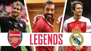 Behind the scenes at Arsenal legends v Real Madrid | Arsenal Foundation charity match