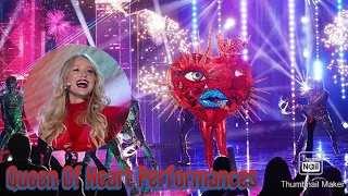 Ranking Queen Of Heart Performances | Masked Singer | SEASON 6